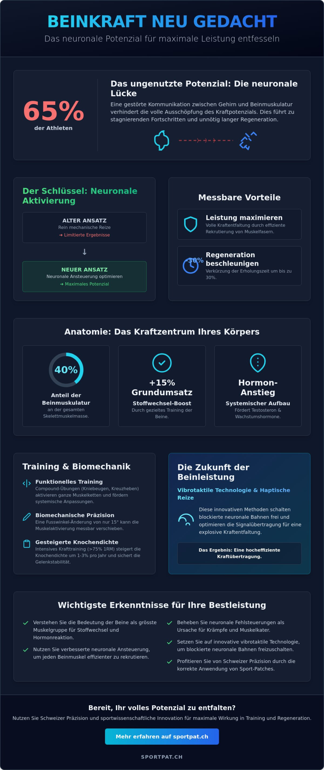 Beinmuskel-Guide 2026: Anatomie, Training und neuronale Optimierung