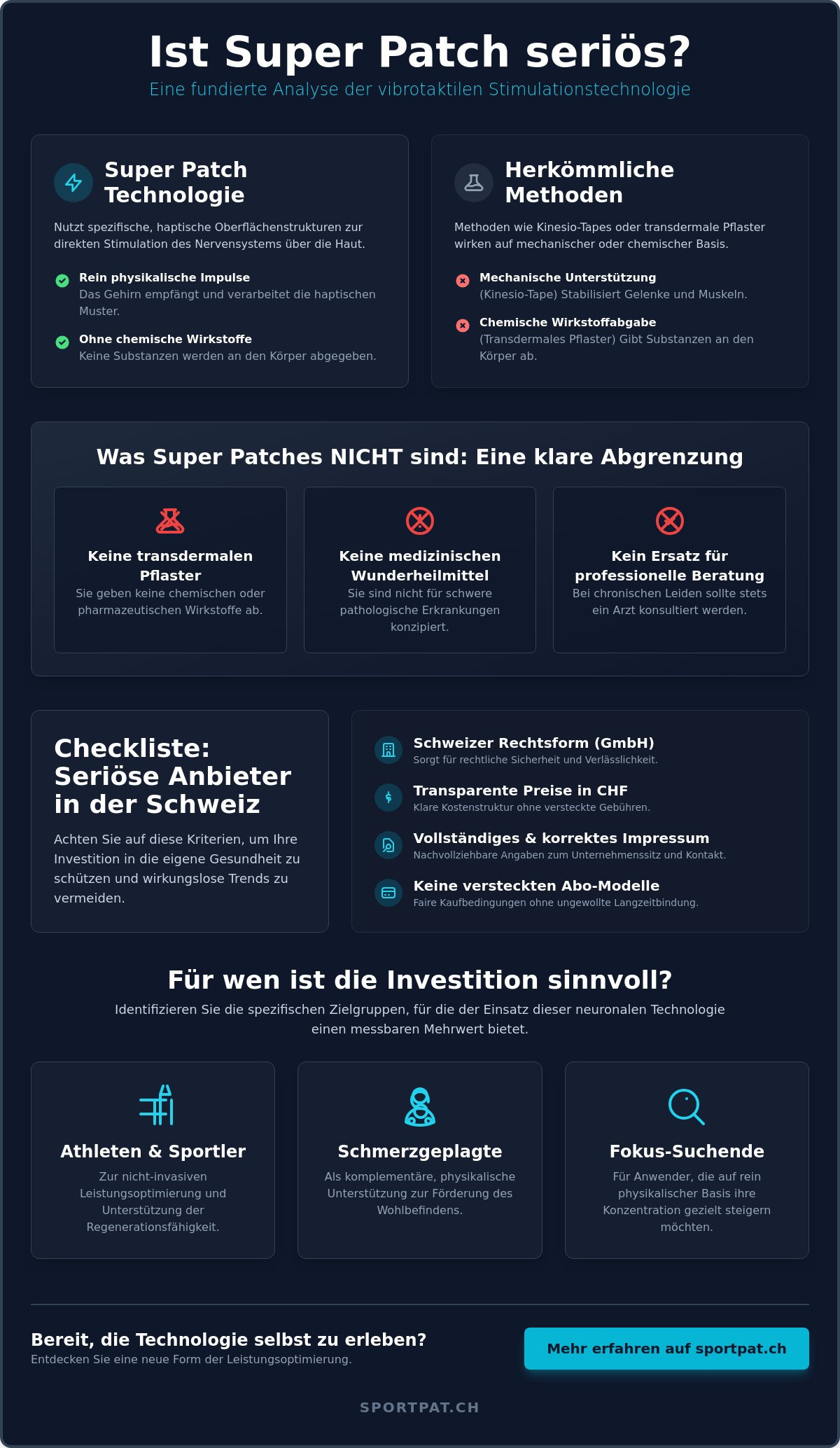 Ist Super Patch seriös? Fakten zur vibrotaktilen Technologie 2026