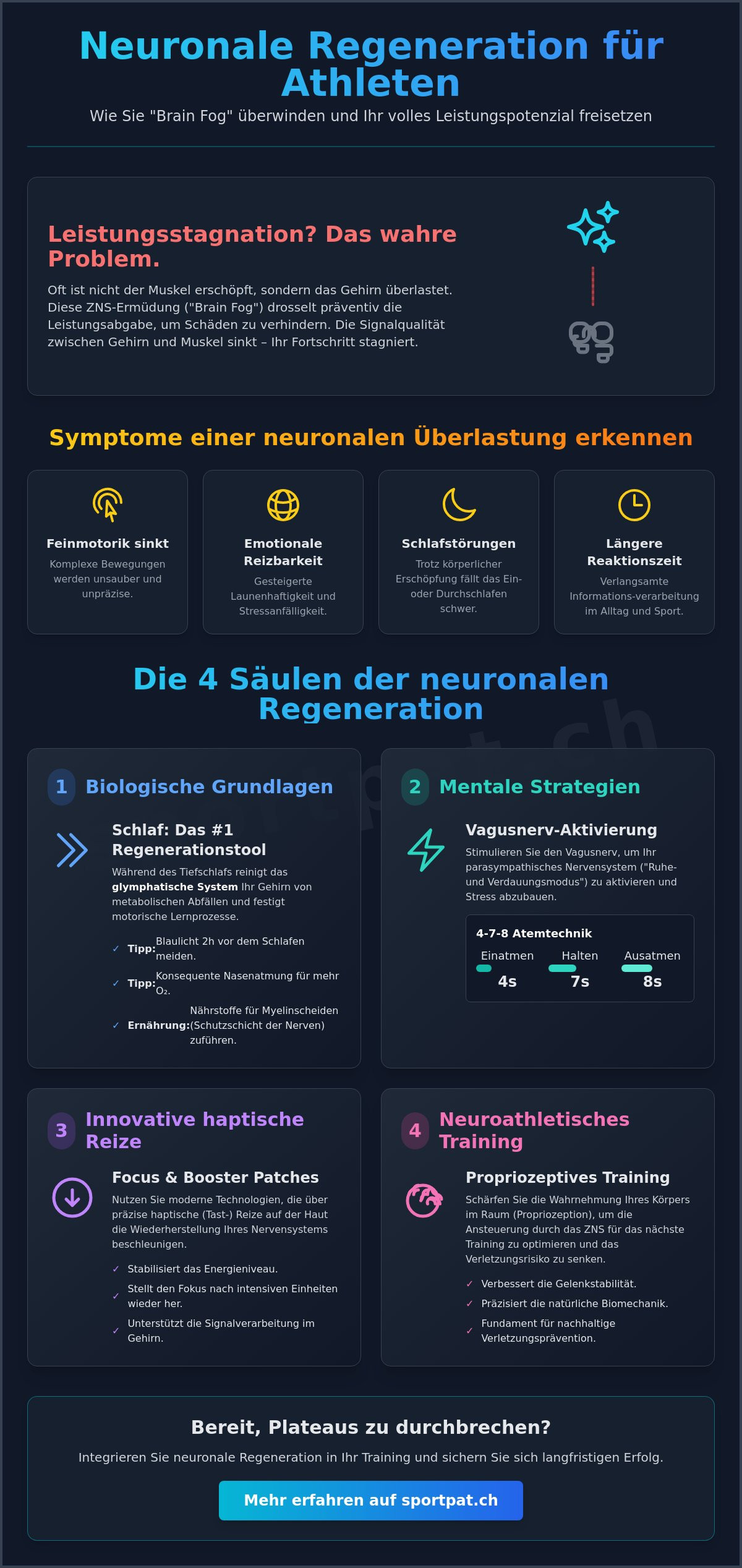 Regenerations-Routine Sport: Die Checkliste für neuronale Erholung 2026