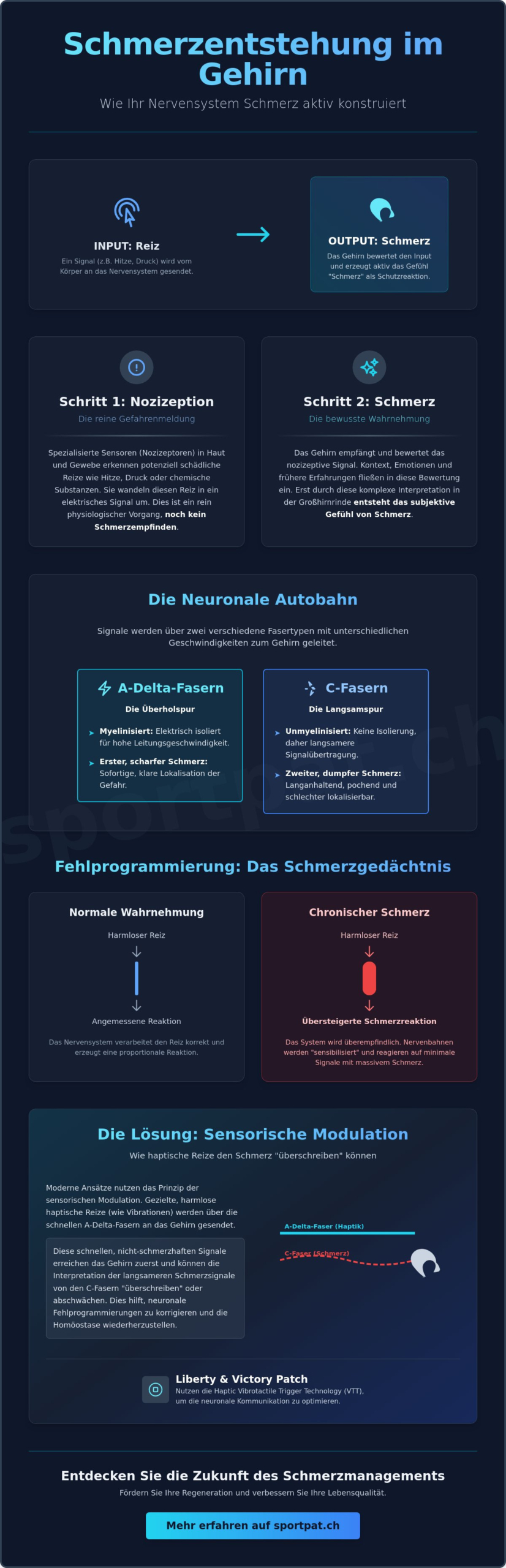 Schmerzentstehung im Gehirn: Wie neuronale Prozesse unser Empfinden steuern
